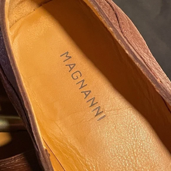 Magnanni Men's Heston Deerskin Leather House Slippers - Picture 7 of 10